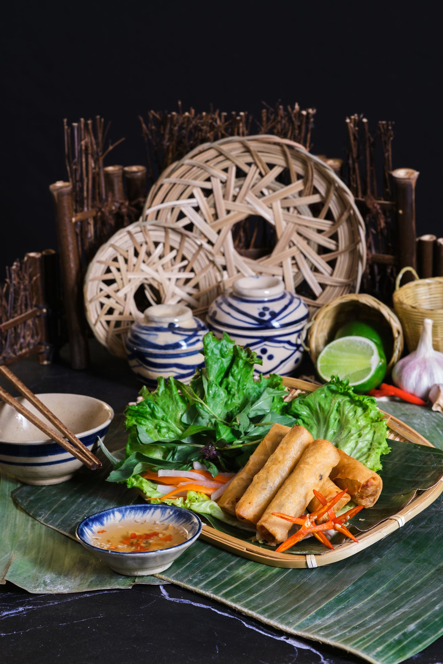 Chả giò chay - Imperial Veggie rolls