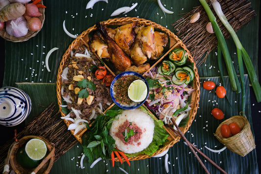 Mẹt gà lên mâm - Konia’s Style Chicken Platter